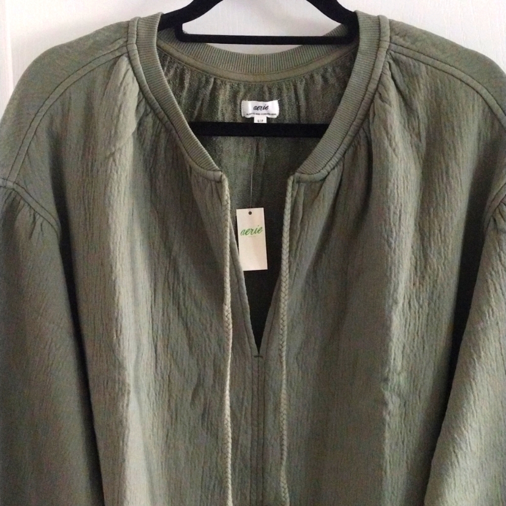 Aerie Easy Street Oversized Sweatshirt Size S - Picture 8 of 13